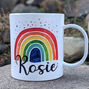 Plastic Mug for Kid | Personalized Mug Child Unbreakable Mug | Christmas Mug Gift