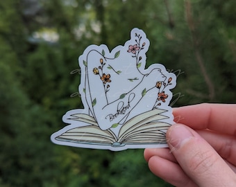 Book Nerd Sticker | Book Sticker | Reader Sticker