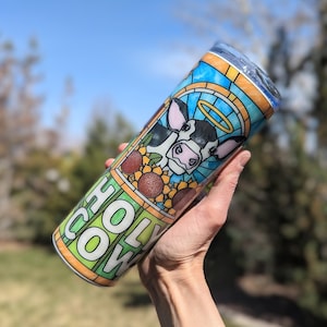 Cow Tumbler | Holy Cow Mug | Travel Mug | Cow Cup