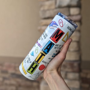 Math Puns Tumbler with Personalization | Math Jokes Cup | Math Teacher Gift