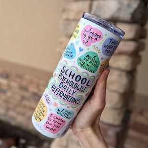 School Psychologist Gift | School Psychologist Tumbler | School Psychologist Appreciation