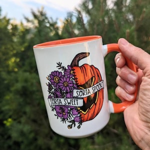 Halloween Coffee Mug | Spooky Coffee Mug | Personalized Gifts | Pumpkin Mug