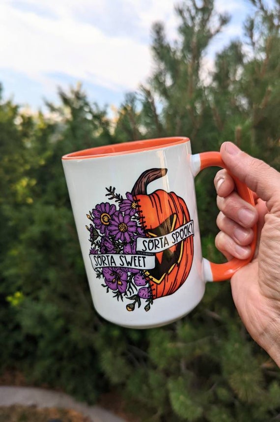 Halloween Coffee Mug | Spooky Coffee Mug | Personalized Gifts | Pumpkin Mug