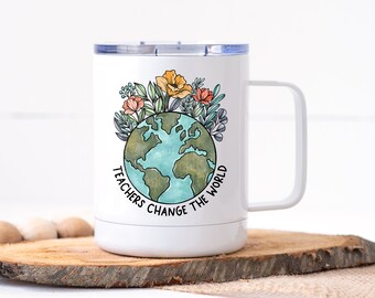 Personalized Teacher Coffee Mug | Teacher Travel Mug | TA Gift | Personalized Mug