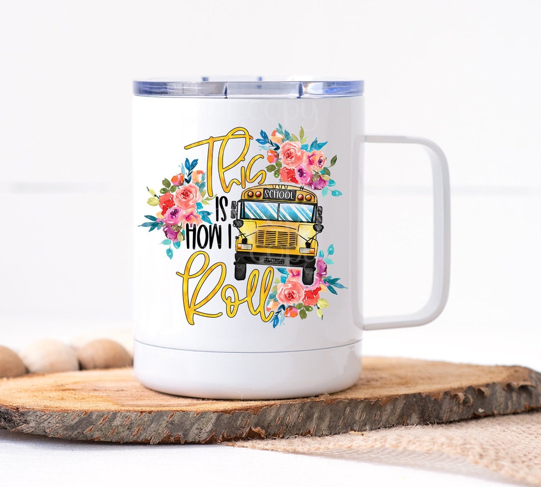 Personalize Bus Driver Mug Bus Driver Travel Mug Bus Driver Gift - Etsy