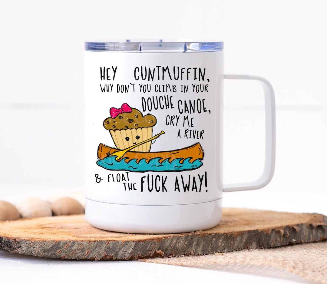 Funny Inappropriate Coffee Mug Float the F Away Etsy