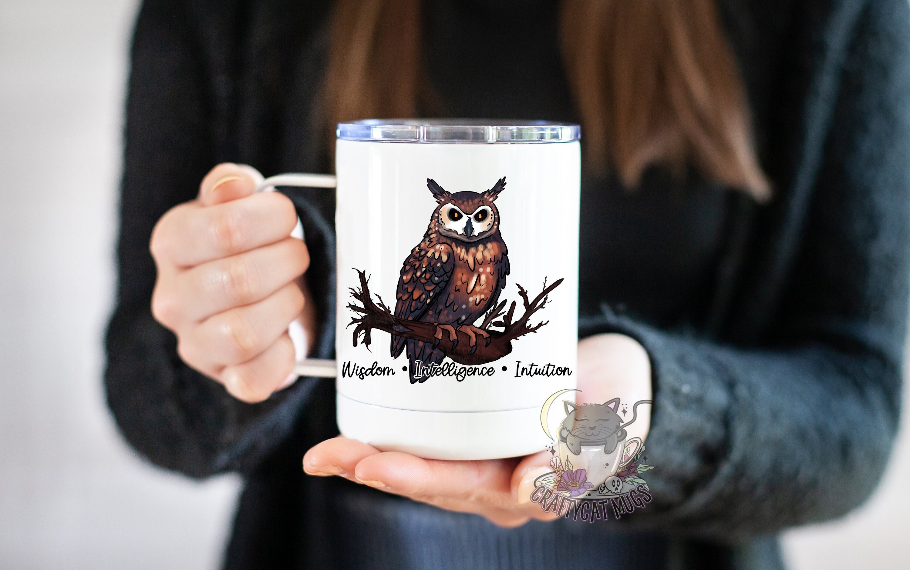 Owl Mug | Witchy Tumbler | Owl Mug | Forestcore Mug | Witchy Gift