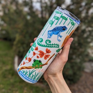 Frog Tumbler | Cute Frog Cup | Frog Gift