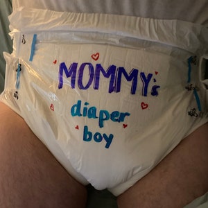 Girl Wetting Diapers