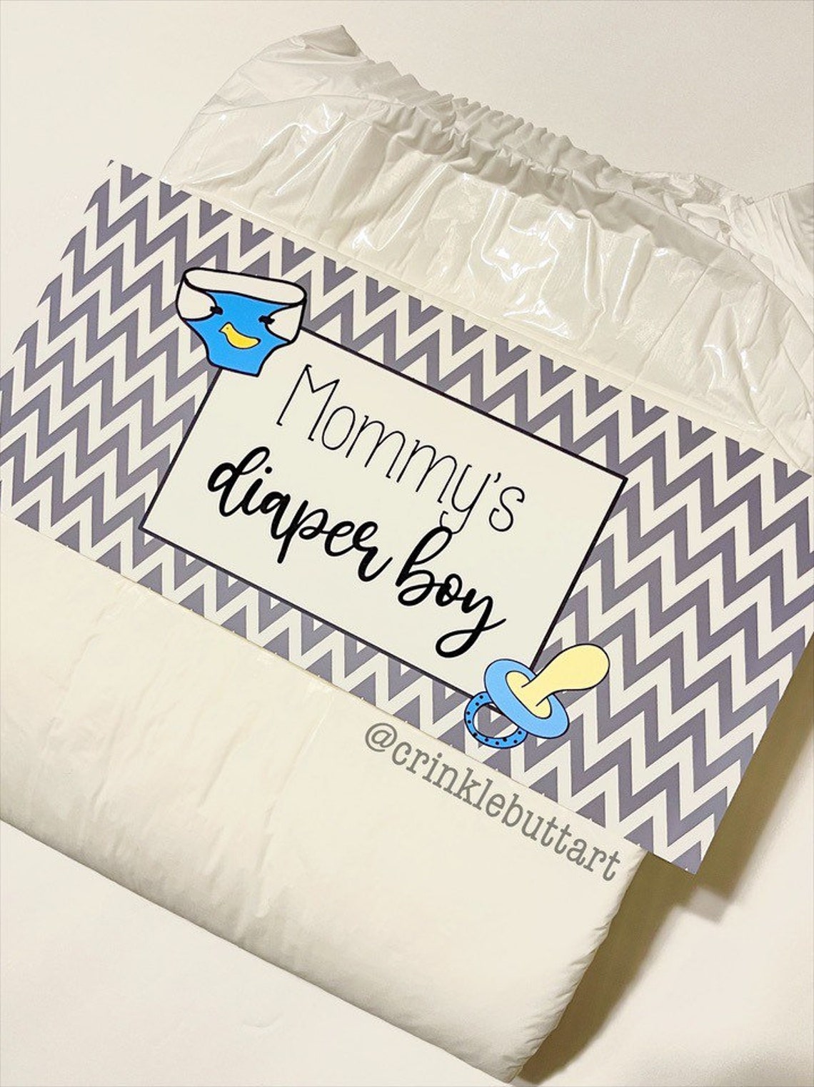 ABDL Diaper Tapes ABDL Landing Zone Stickers Adult Diaper | Etsy India