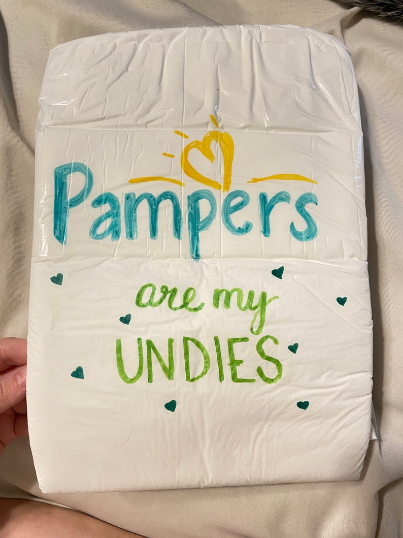 ABDL Adult Baby Diaper pampers/luvs/huggies Are My Undies Etsy Israel