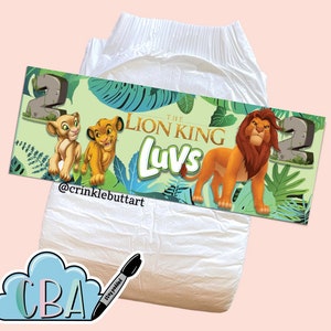 &quot;ABDL Premium Windelband &quot;&quot;Löwen&quot;&quot;&quot;