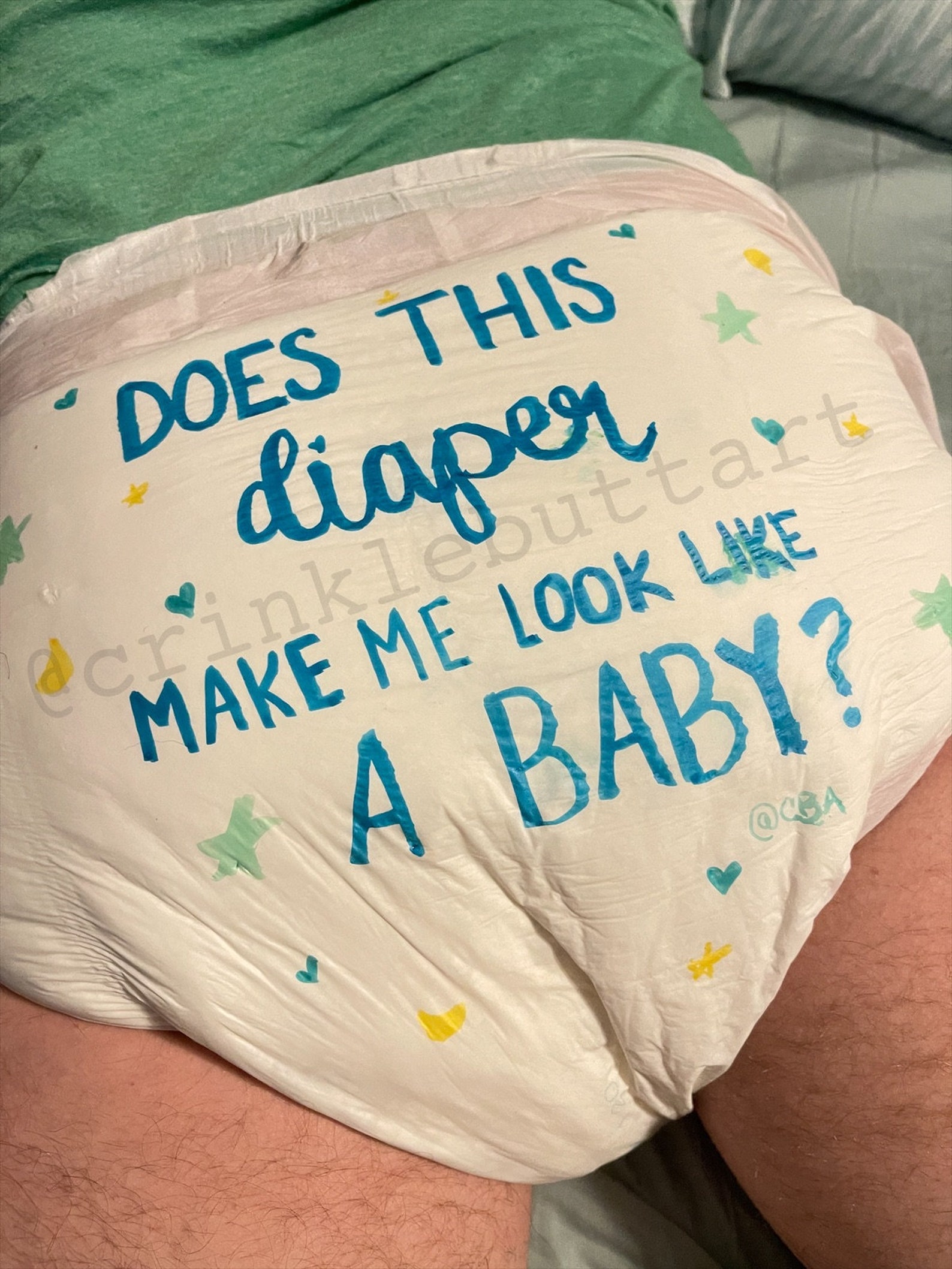 ABDL Diaper Adult Baby Diaper Does This Diaper Make Me | Etsy