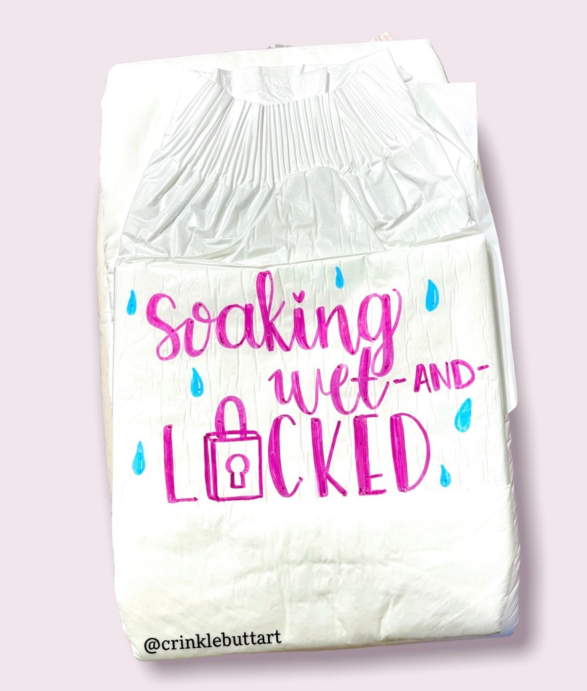 ABDL Adult Baby Diaper soaking Wet and Locked Etsy Singapore