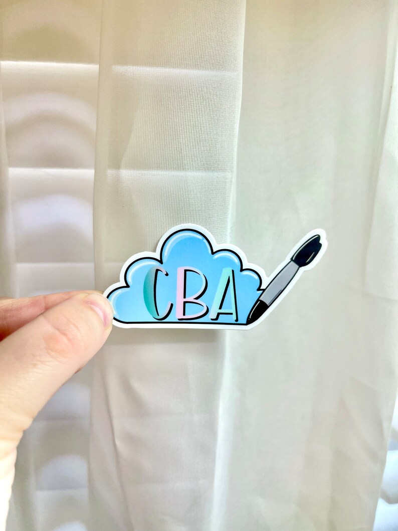 Cba Sticker CBA Logo Sticker Small - Etsy