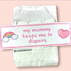 ABDL-luiertape 'Mommy Keeps Me In Diapers' Ook verkrijgbaar: Daddy