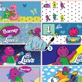 ABDL *CLEAR* Premium Diaper Tapes “Vintage Purple Dinosaur”, ABDL Vintage Design