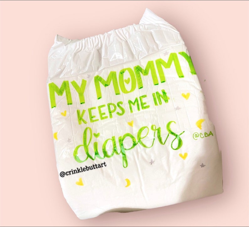 ABDL ErwachsenenBabyWindel, My Mommy Keeps Me In Diapers Etsy Schweiz
