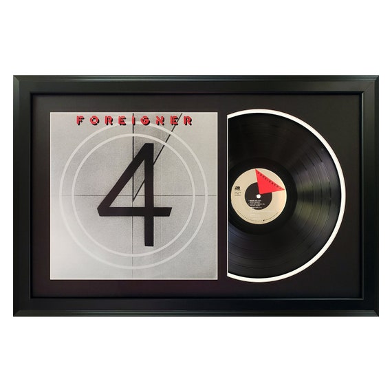 Foreigner 4 Framed Vinyl Record - Etsy Canada