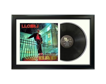 LL Cool J - Bigger and Deffer - Framed Vinyl Record