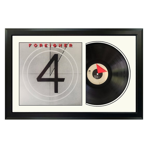 Foreigner 4 Framed Vinyl Record - Etsy Canada