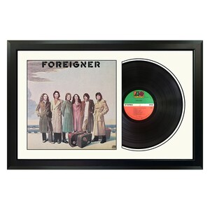 Foreigner - Foreigner - Framed Vinyl Record