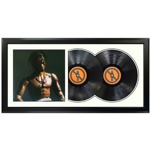 Travis Scott - Rodeo - 17.5&quot; x 34.5&quot; - White Mat and Black Frame