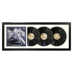 Eminem - The Slim Shady LP - Expanded Version - Framed Album - White Mat and Black Frame. 17.5&quot; x 42.5&quot;