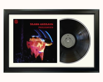 Black Sabbath - Paranoid - Framed Vinyl Record - Etsy