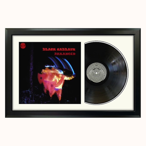 Black Sabbath Paranoid Disco de vinilo enmarcado -  México