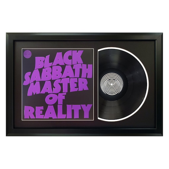 Black Sabbath - Master of Reality - Framed Vinyl Record - Etsy