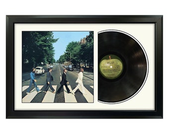 The Beatles - Abbey Road - Framed Vinyl Record