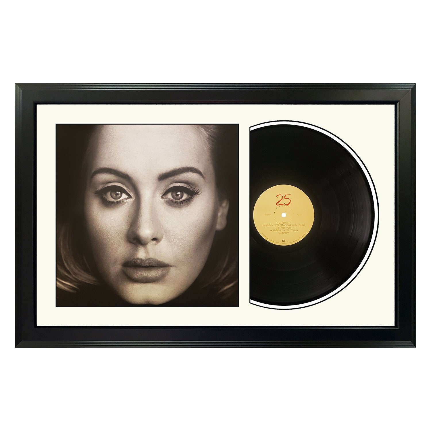 Adeva / Respect US盤　12インチレコード Adele - 25 - Framed Vinyl Record - Etsy