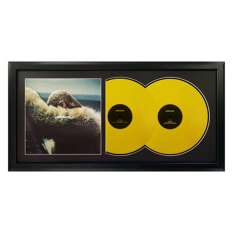 Beyonce - Lemonade - Framed Double Colored Vinyl Album - Black Mat and ...