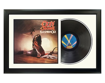 Ozzy Osbourne - Blizzard of Ozz - Framed Vinyl Record