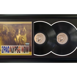 2 Pac - 2Pacalypse Now 17.5&quot; x 34.5&quot; - Black Mat and Black Frame