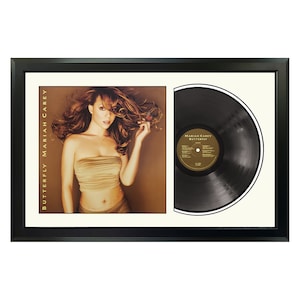 Mariah Carey - Butterfly - Framed Vinyl Record