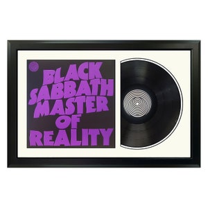 Black Sabbath - Master of Reality - Framed Vinyl Record