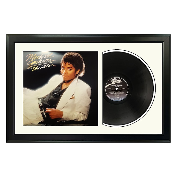 Michael Jackson Thriller Framed Vinyl Record Etsy UK