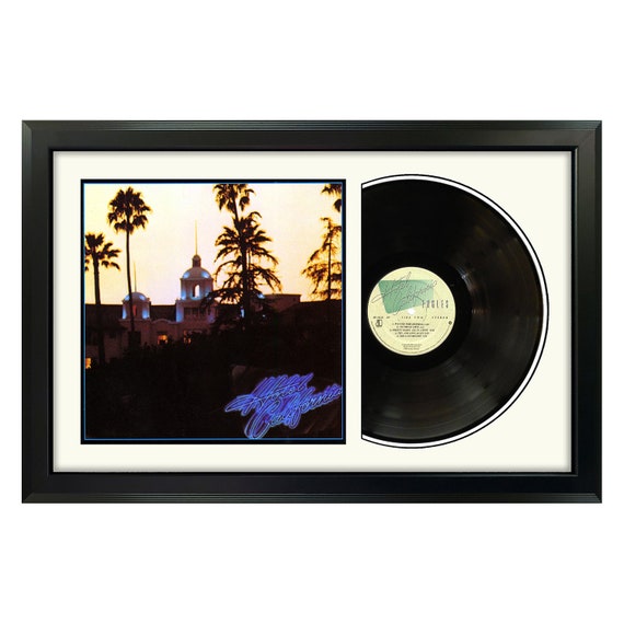 Eagles Hotel California Framed Vinyl Record 