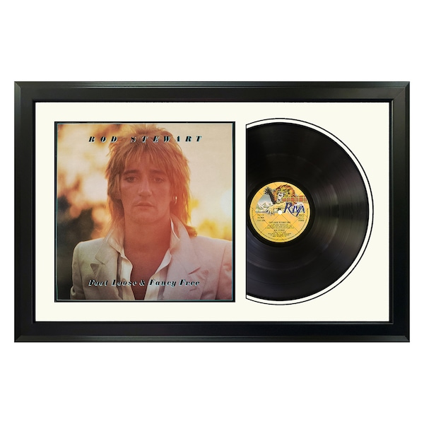 Rod Stewart - Foot Loose and Fancy Free - Framed Vinyl Record