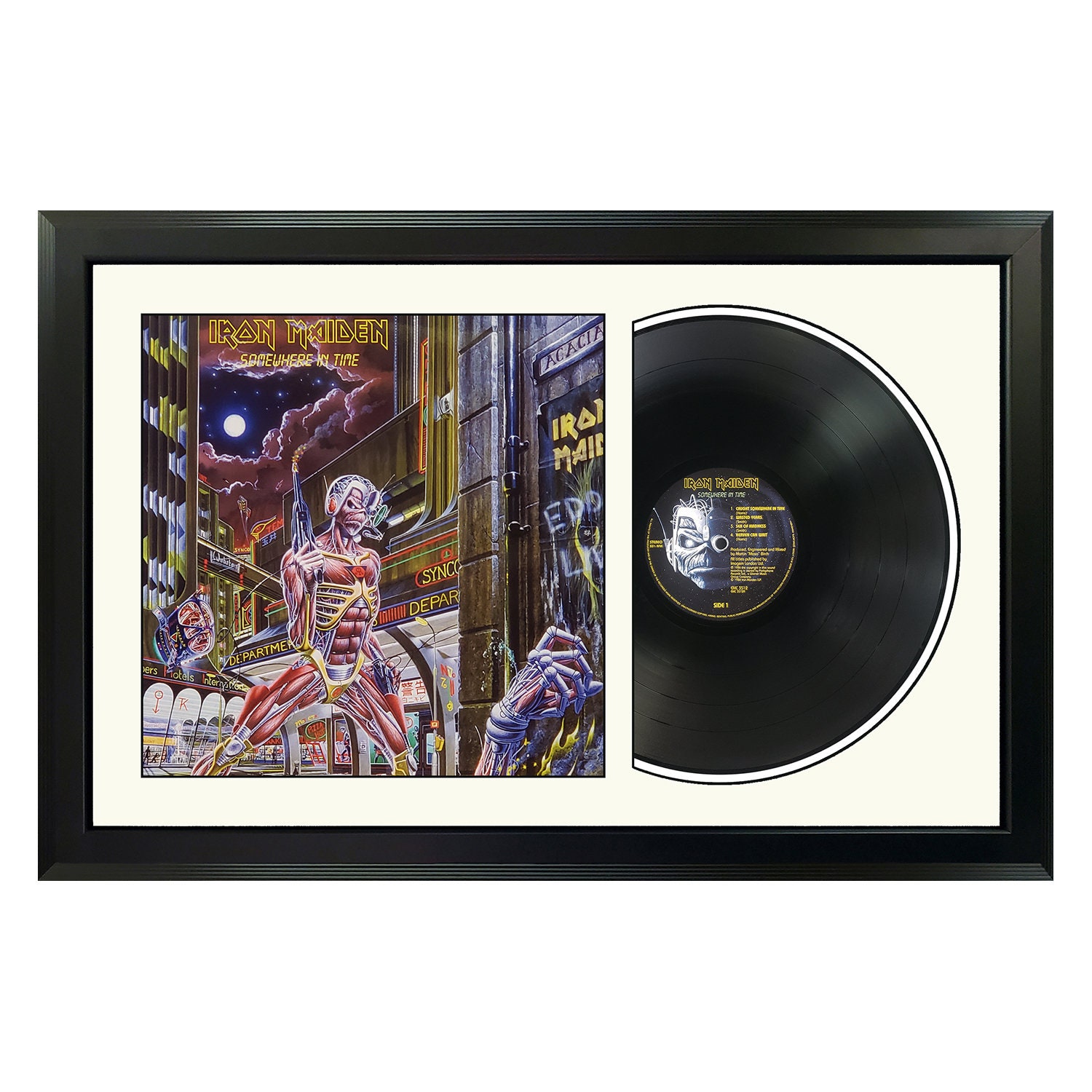 アイアン・メイデン Somewhere In Time LPレコード E970 Iron Maiden