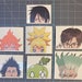 Anime Peeker Stickers 