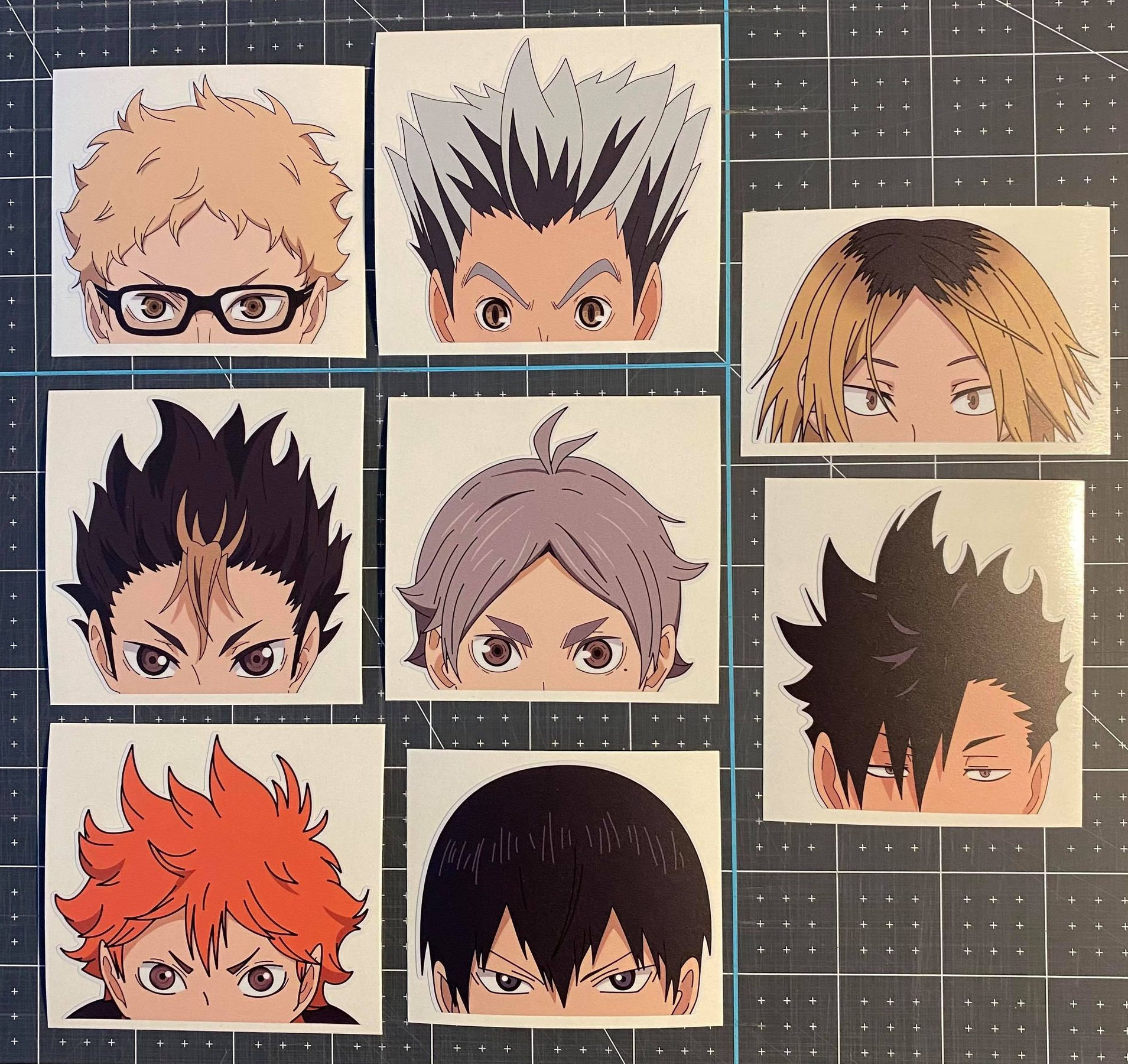 Buy Haikyuu!! All Characters Premium Wall Poster Stickers (45+