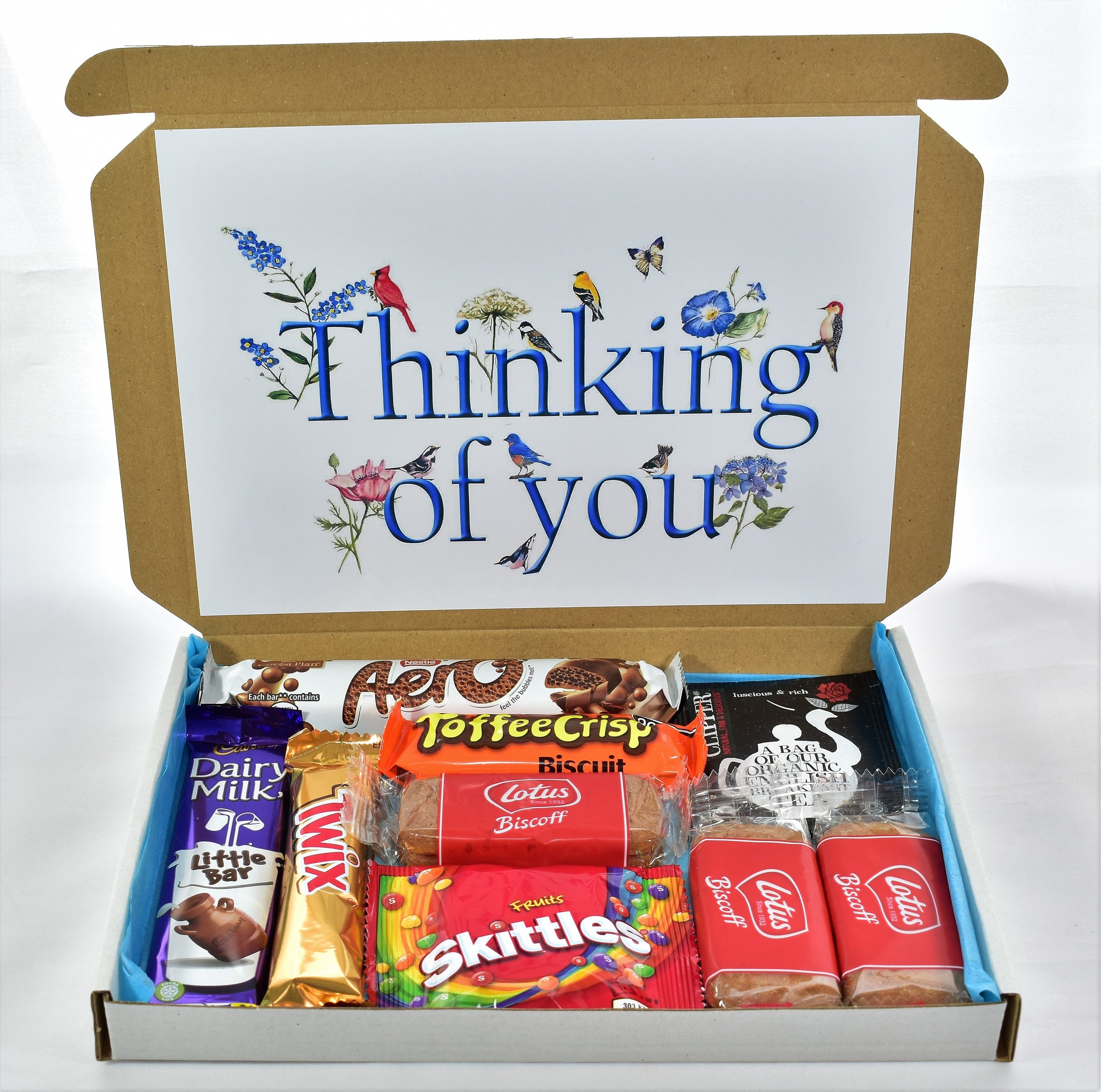 Thinking Of You Gift Hamper Chocolate Hamper Selection Etsy Uk