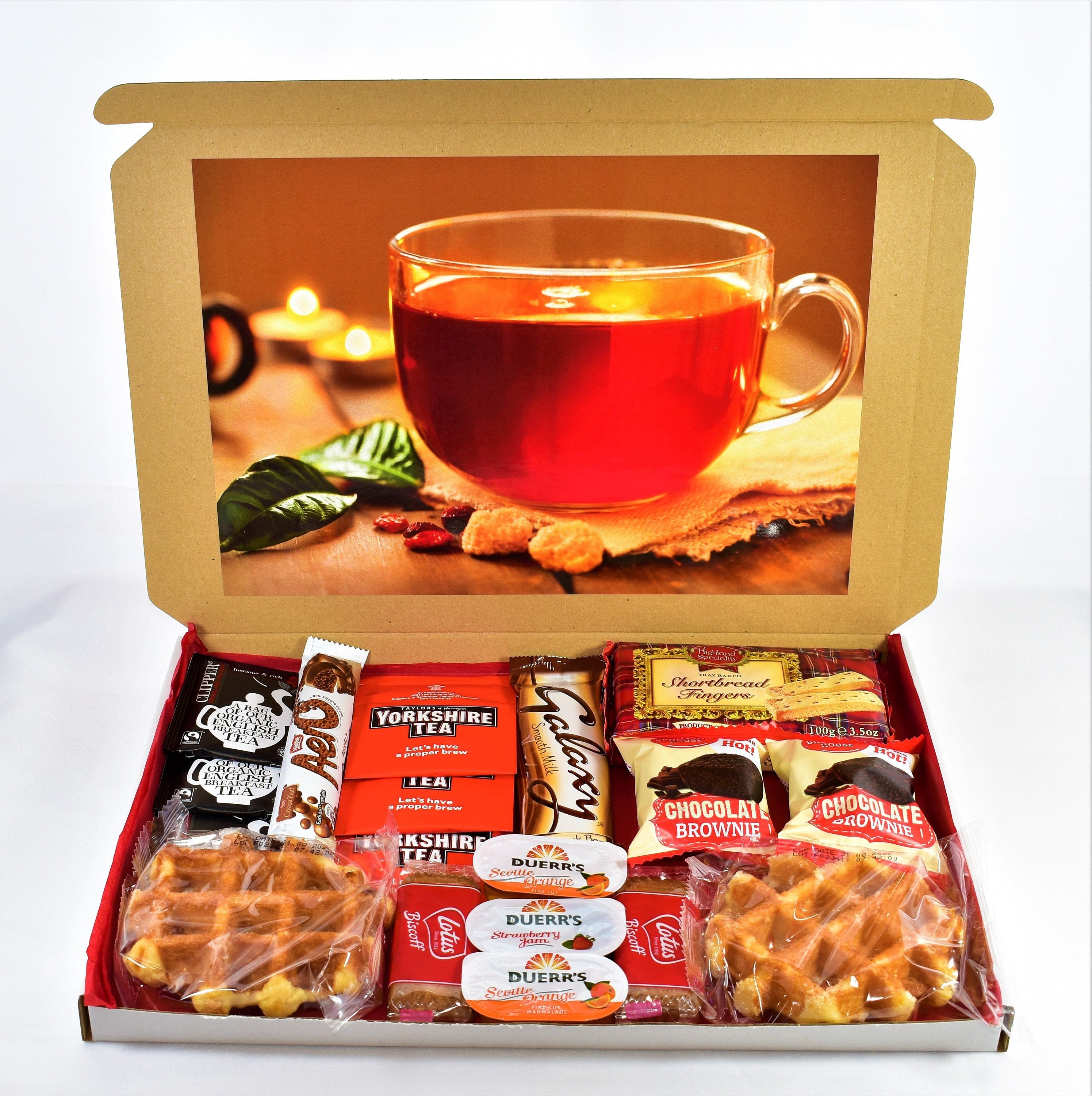 Tea Biscuits Chocolate Gift Hamper Selection Box Food Etsy UK