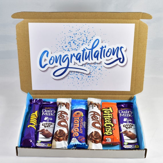 Congratulations Chocolate Selection Box Perfect Gift | Etsy