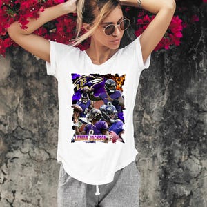Baltimore Ravens Lamar Jackson fan PNG