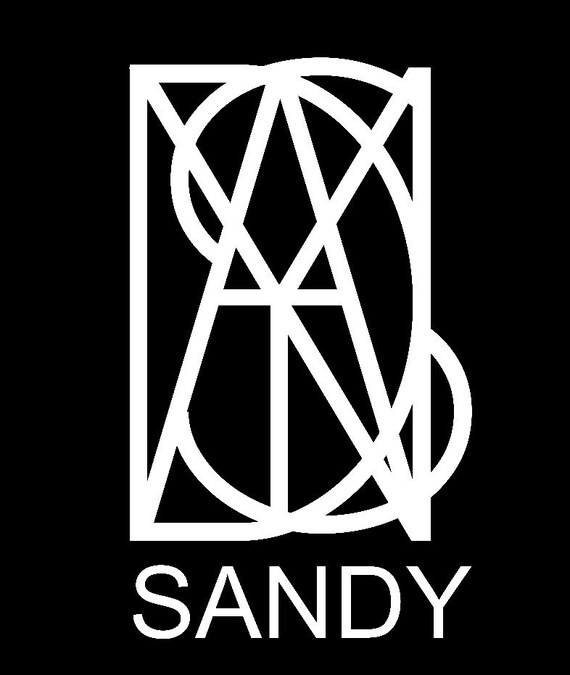 Sandy Name Logo