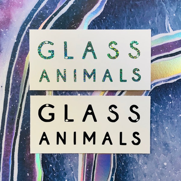 Glass Animals decal / sticker - Glass Animals car decal - Glass Animals Bumper Sticker - Edm car decals - Hippie Dripz car decals